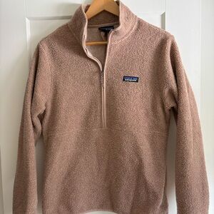 Patagonia Tan Fleece Jacket